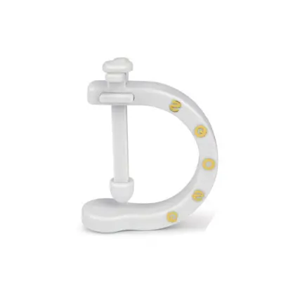 Ročni akupresurni masažer za roke in stopala z 12 stopnjami intenzivnosti White