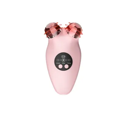 EMS Microcurrent Masažer za Lifting Obraza - Instrument za Lepoto Doma Pink