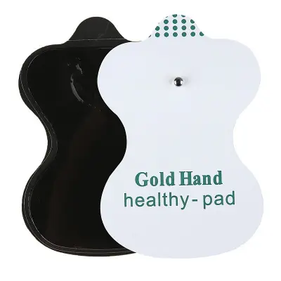 Elektrodne blazinice v obliki buče - 2 kosa/5 parov - Nadomestne blazinice s hidrogelom na zaskok za stimulacijo mišic