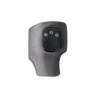 Električni grelni masažer za stopala in gležnje z vibriranjem in rdečo svetlobo