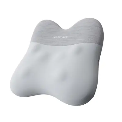 Polnilni Shiatsu masažer za hrbet in pas z gnetenjem in udarjanjem