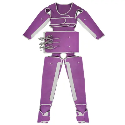 Masažni aparat, infrardeča toplota, funkcionalnost zračnega pritiska -VIOLETNA -220 V