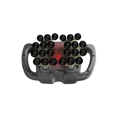 24-glava polnilna fascia pištola za masažo mišic za domačo uporabo Grey