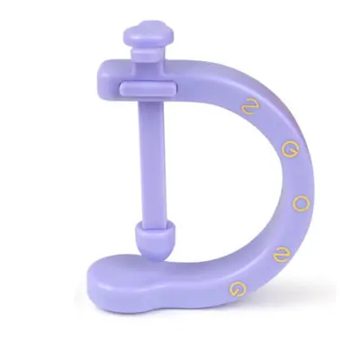 Ročni akupresurni masažer za roke in stopala z 12 stopnjami intenzivnosti Purple