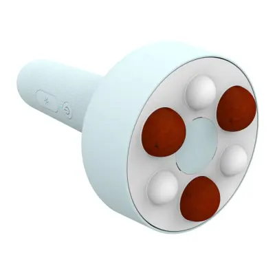 605 Masažer za trebuh s 6 načini in terapijo z rdečo svetlobo