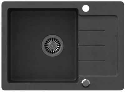Pomivalno korito SINK SOLUTION LUMINA 20 črna