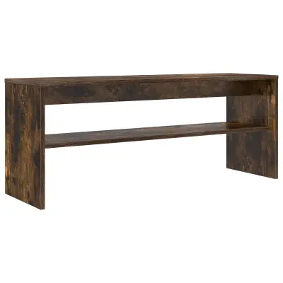 vidaXL TV omarica Dimljeni oreh 100 x 30 x 40 cm Konstruiran les