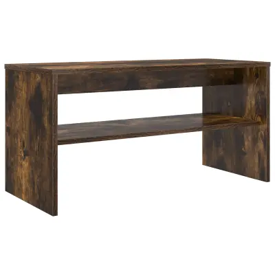 vidaXL TV omarica Dimljeni oreh 80 x 35 x 40 cm Konstruiran les