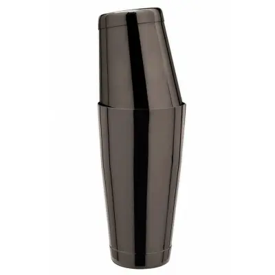 TIN v TIN Shaker, nerjavno jeklo, Gunmetal black, 28oz/18oz
