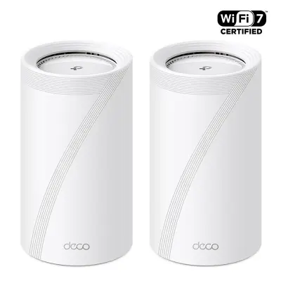 Brezžični usmerjevalnik - router TP-LINK Deco BE85 BE19000 Tri-Band WiFi7 2-pack Mesh