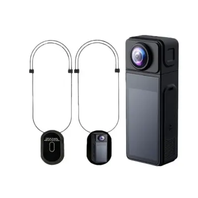 4K WiFi Mini Akcijska Kamera: 270° Rotacijska Leča, EIS, Magnetni Dizajn