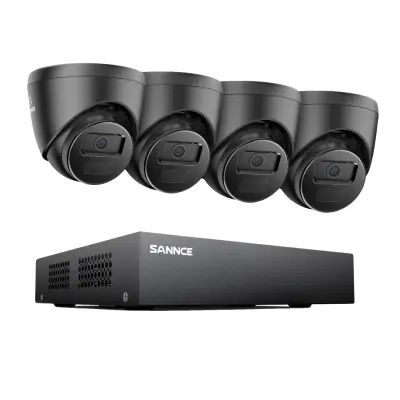 Varnostni sistem kamer, 1080P HD, oddaljen dostop -4pcs -None