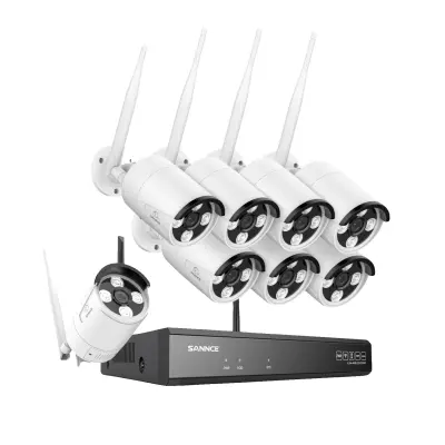 Sistem nadzorne kamere, 5MP ločljivost, pametna nočna vizija -8KOSOV