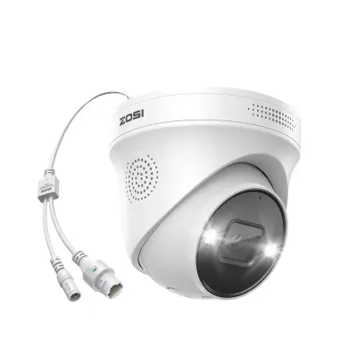 Video nadzorna kamera, 4K jasnost, nočne vizijske sposobnosti -8MP Dodatna kamera