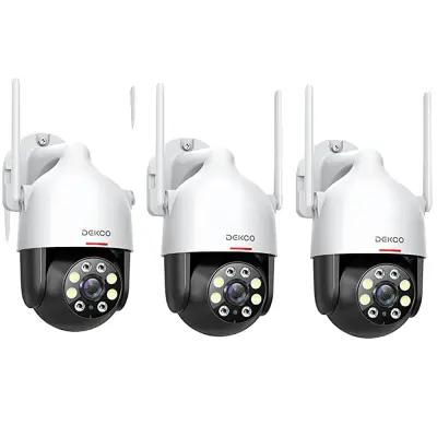 Varnostna kamera, 3MP, zaznavanje gibanja -3 kosi -EU vtič -4 mm