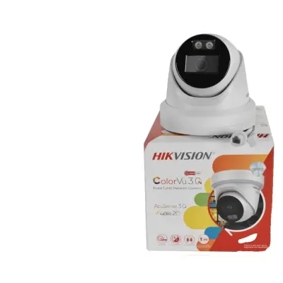 IP Kamera, Pametna Hibridna Svetilka, Barvni Nočni Vid -4MP Bela -2.8mm