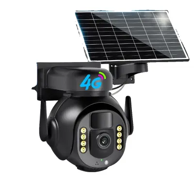 Zunanja PTZ kamera, 8MP HD, 10X digitalni zoom, 64G shranjevanje -8MP 64G Kartica -EU vtič