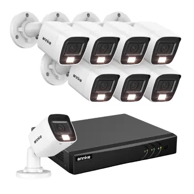 CCTV sistem kamer, 8 kamer, 1080P video nadzor -8KOSOV -2T