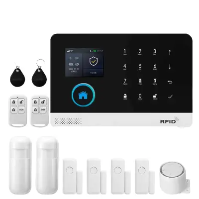 Pametni alarmni sistem za dom, brezžični nadzor, podpora za več senzorjev -4G-C-EU