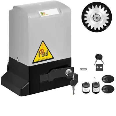 Avtomatski drsni odpirnik vrat, trajna konstrukcija, priročno daljinsko upravljanje -PY600AC