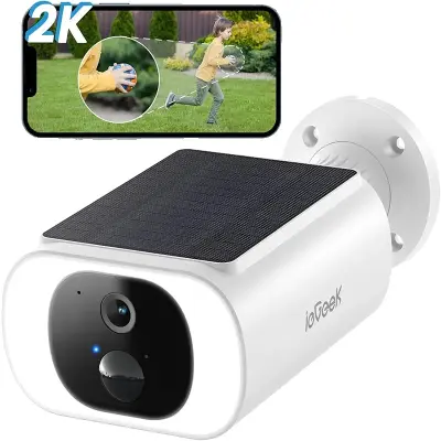 Nadzorna kamera, 1080P, brezžična na baterijski pog