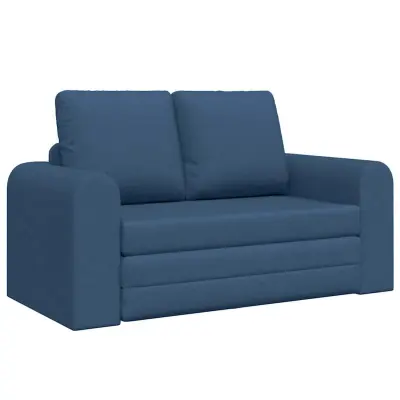 vidaXL Sofa postelja 60cm Modra blago