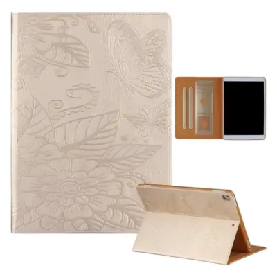 Etui za iPad Air 4 10.9 in Pro 11, magnetni zaščitni ovitek, umetno usnje, funkcija spanja in prebujanja, zlat, eleganten