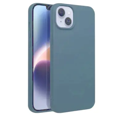 Ovitek za Apple iPhone 12, moder, stilski in trpežen TPU material, nedrseč premaz ter visoka odpornost na deformacije