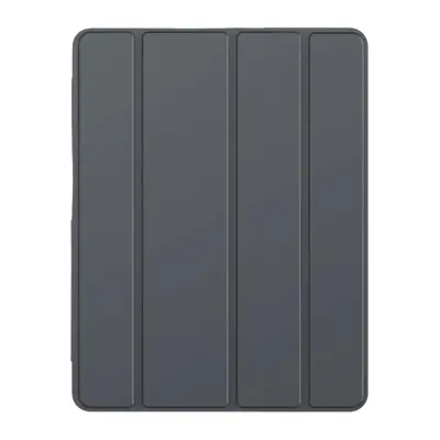 Ovitek za iPad 2/3/4 9.7, magnetni zaščitni ovitek s funkcijo Sleep/Wake, zložljivo stojalo, trpežen PU material, eleganten siv