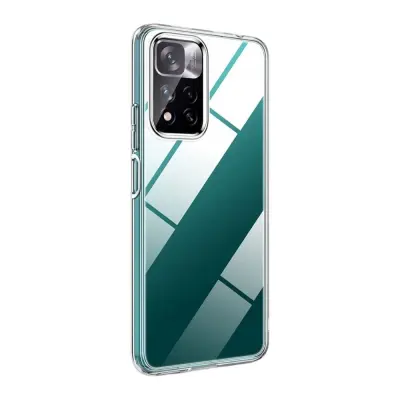 Ovitek za Xiaomi Redmi Note 11 Pro, silikonski, prozoren, odporen proti udarcem, zaščita kamere, proti porumenelosti