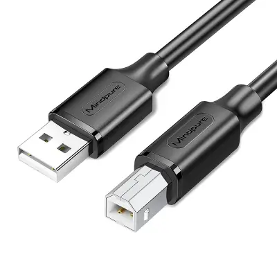 Visokohitrostni USB 2.0 tiskalniški kabel – baker brez kisika za jasen prenos podatkov  3 m