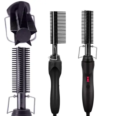 Multifunkcionalni električni kodralnik in ravnalnik las Black