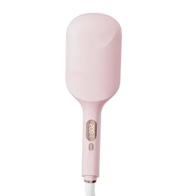 40 mm Velika Cev Globoka U Kodralnik z Negativno Ionsko Tehnologijo in LCD Zaslonom Pink