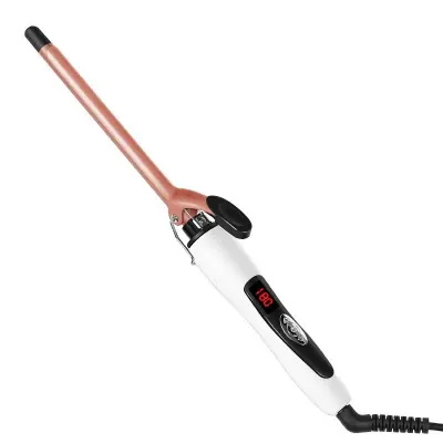 360° vrtljiva kodralna likalnik za lase - hitro segrevanje, nega z mineralnimi ioni  9 mm