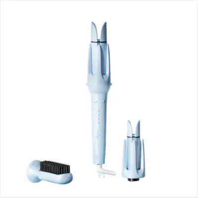 3-v-1 avtomatski kodralnik las: hitro oblikovanje z izmenljivimi nastavki Blue