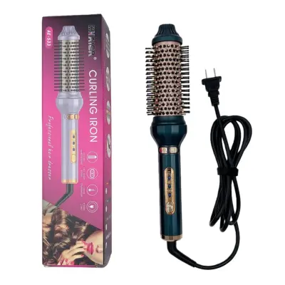 Samodejni kodralnik las s 3 nastavitvami temperature in vrtljivim kablom Green