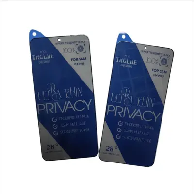 Zasebnost 3D Slim Edge Elektroplatinasti Zaščitni Zaslon za iPhone 17 Pro Max