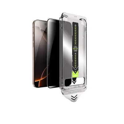 Zaščita zaslona za zasebnost, združljiva z iPhone 16 Pro/17 - kaljeno steklo