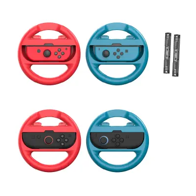 Modri in rdeči ročaji za dirkalni volan za Nintendo Switch Joy-Cons