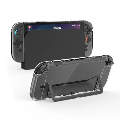 Zaščitno Kristalno Ohišje za Switch 2 - Razdeljena Zasnova