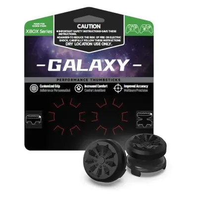 Črni pokrovčki za igralno palico za Xbox Series/Xbox 360/Switch Pro