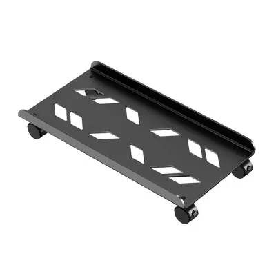 Rolling Computer Tower Stand z kolesi, nastavljivo stojalo za PC z zavorami