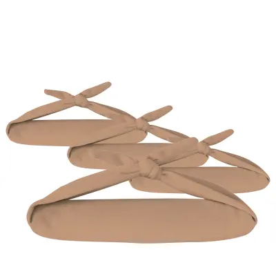 Enostavni valovi: Set za kodranje las z lokom brez toplote (4 kosi) Khaki