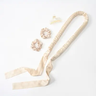 Komplet za enostavno kodranje brez toplote za čudovite valove Beige