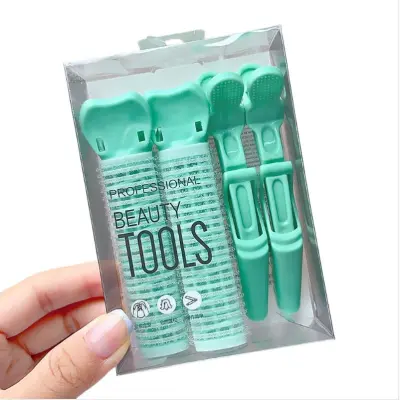 Set za kodranje las z mehkimi frufruji - Orodja za oblikovanje las za volumen