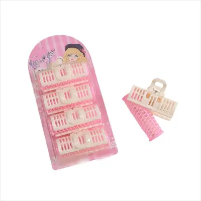 Večnamenski kodralnik las za zračne frufruje za naraven volumen Pink