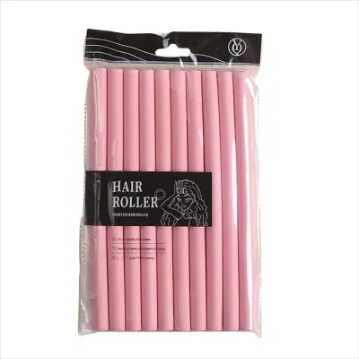 Vsestranski toplotni valji za lase za enostavno oblikovanje (10 kosov) Pink