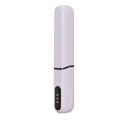 Klasična Brezžična Krtača za Ravnanje Las - Prenosna & Potovalna Styling Krtača Purple