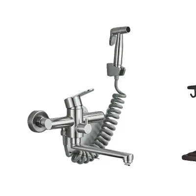 Kuhinjski pipa, brušen zaključek, 23 cm -Brušeni nikl B