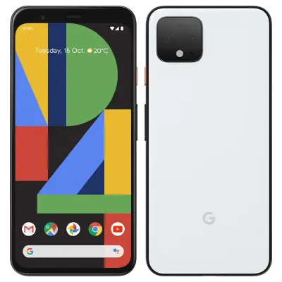 Obnovljeno - znaki rabe - Ecofone Pixel 4 4G bel 64 GB 6 GB ram